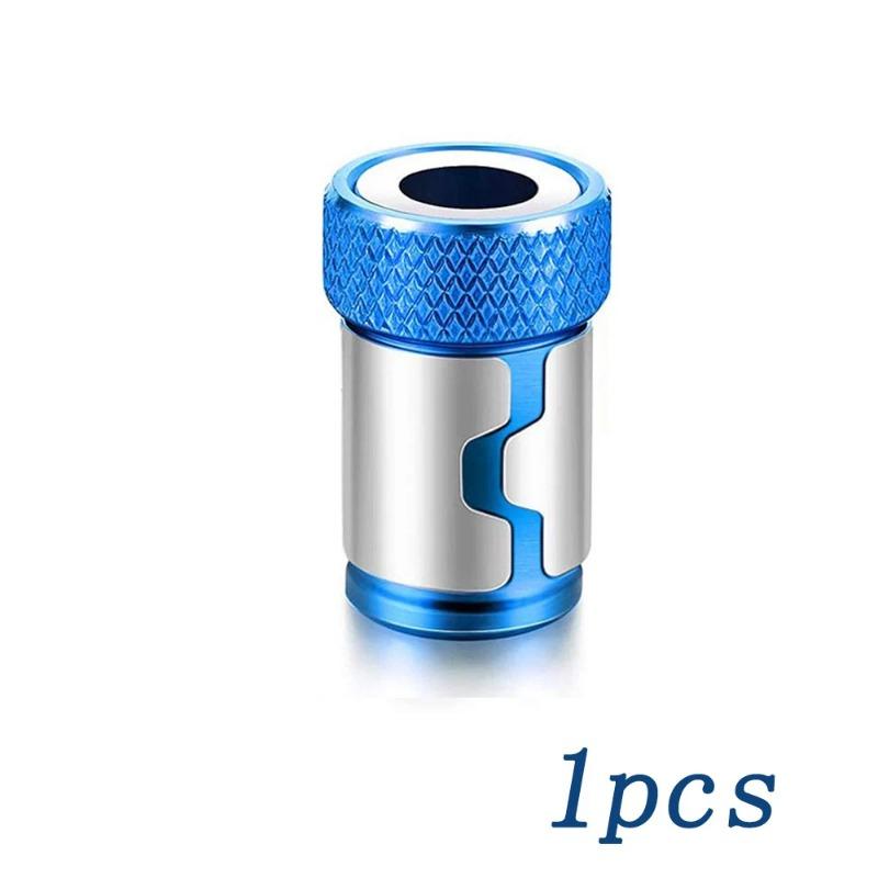 3PCS Magnetic Bit Holder Alloy Electric Magnetic Ring Screwdriver Bit Head Holder Anti Corrosion Magnetizer for Phillip Bit