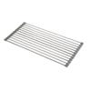 2023 Over The Sink Roll-up Dish Drying Rack Sheet Pan Bottle Food Drainer Mat Strainer Basket Sieve Drainer Cleaning Gadget 37x23cm 37x30cm
