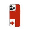 Coque iPhone - Drapeau Tonga - iPhone 13 Pro - Souple - Protection Complète - Multicolore