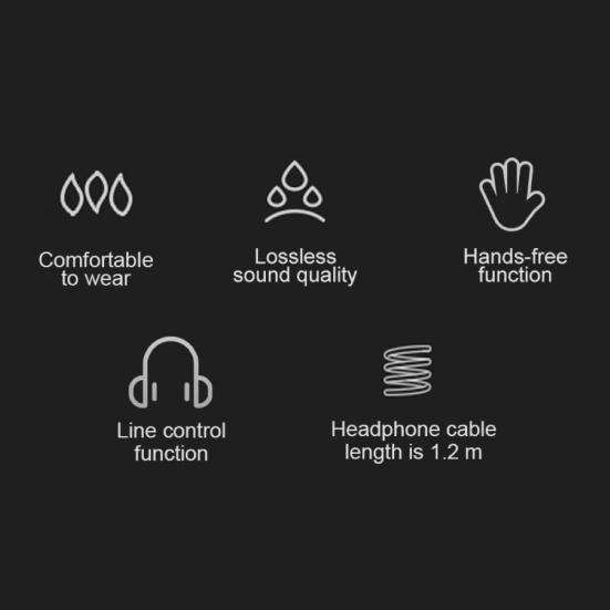 Motorcycle Motorbike Helmet 3.5mm Wire Control Music Headphone Headset with Mic