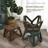 1pcs Outdoor Small Stool Portable Folding Stool High Load Bearing Durable Small Chair Fishing Stool Beach Stool Camping Stool