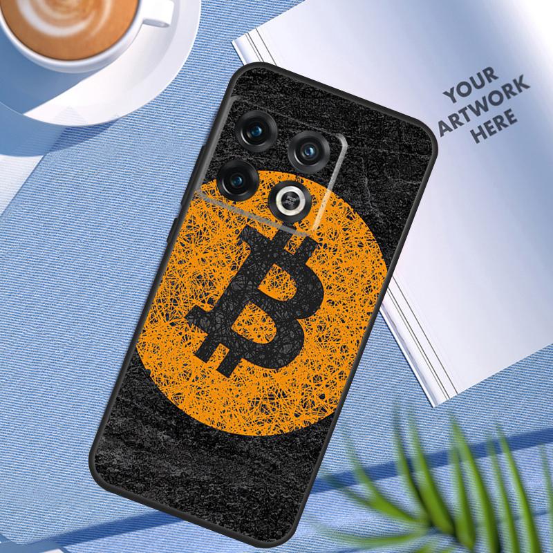 Чехол для OnePlus 11 12 9 10 Pro 10R 9R 8T 10T 12R Nord N10 N20 N30 2T CE4 CE 2 3 Lite с Bitcoin