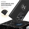 For Samsung Galaxy S25 Ultra Case PC+TPU Phone Cover with Rotatable Ring Holder