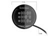 5in1 Motorcycle Volmeter Water Temperature Gauge LED Digital Display+22mm Sensor
