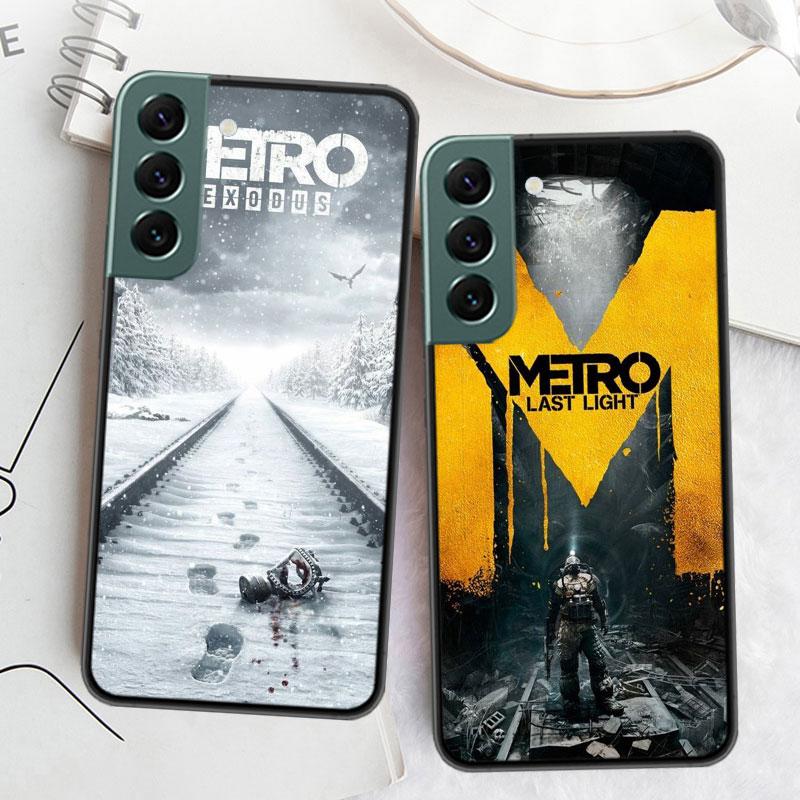 Телефон Metro 2033 для Samsung S25 Edge Galaxy S22 Ultra S21 S10 S9 Plus S20 S23 S24 FE Чехол S10E Покрытие Силиконовое Мягкое Coque Fundas