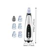 With 6 Replacement Head Electric Blackhead Remover Hot Compress Deep Cleaning Facial Pore Cleaning Device Professional