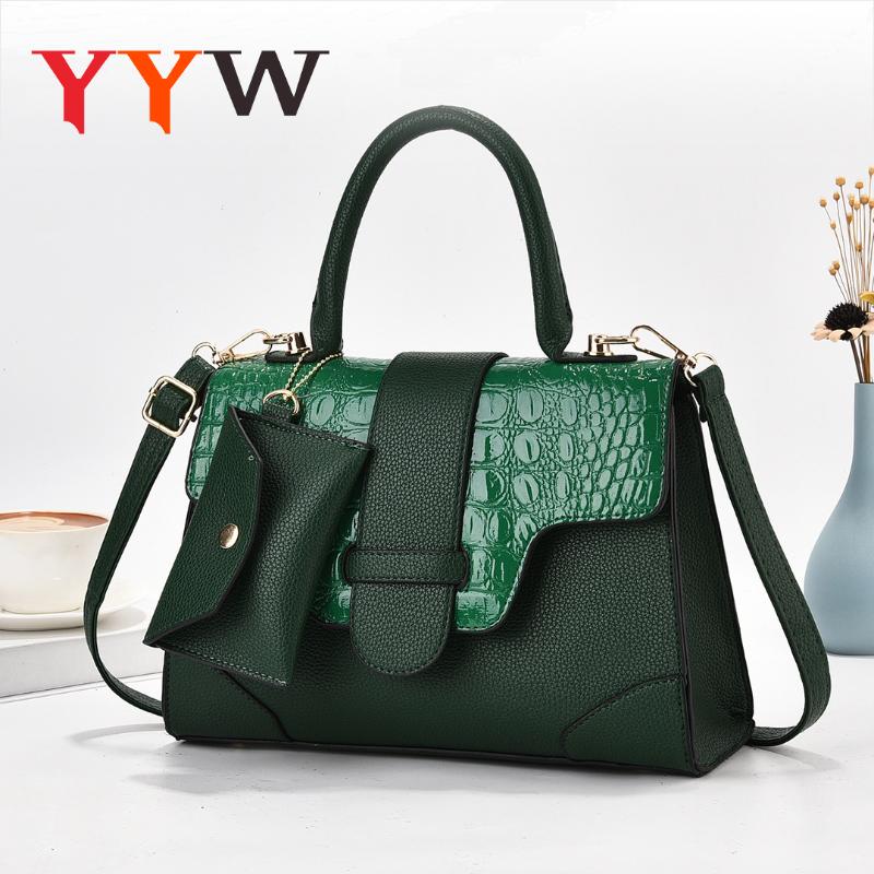 Women's Vegan Leather Tote Bag Stylish Top-Handle Satchel Crossbody Shoulder Bag Handbag Purse with Clutch Wallet