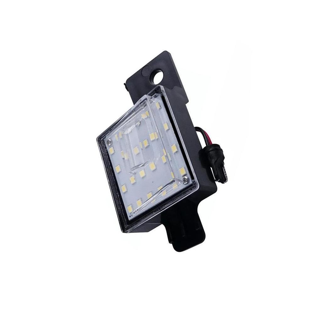 2x Белый светодиодный фонарь подсветки номерного знака для Chevrolet Colorado Silverado 1500 2014-2021