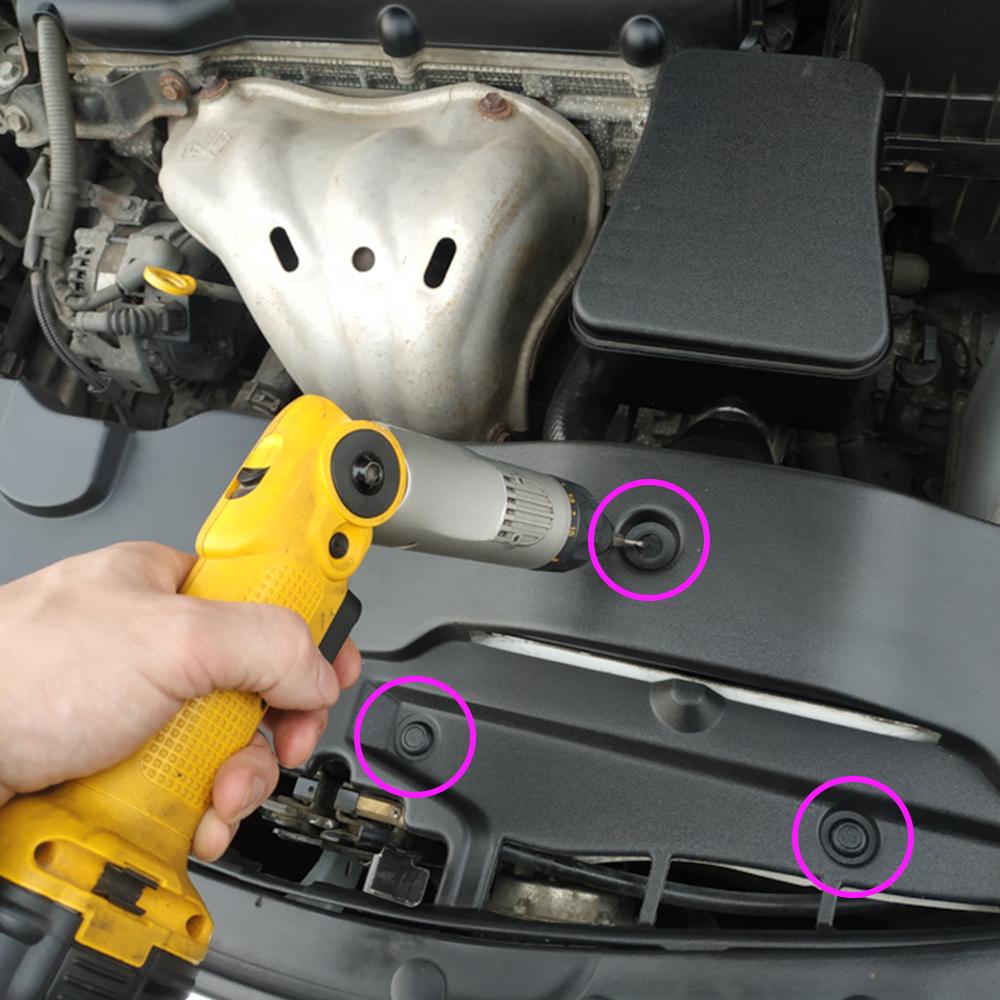 10x для Toyota Prius 30 2009 2010 2011 2012 2013 2014 2015 автомобильная панель заклепки крепление бампер брызговики крышка фиксированные зажимы нейлон