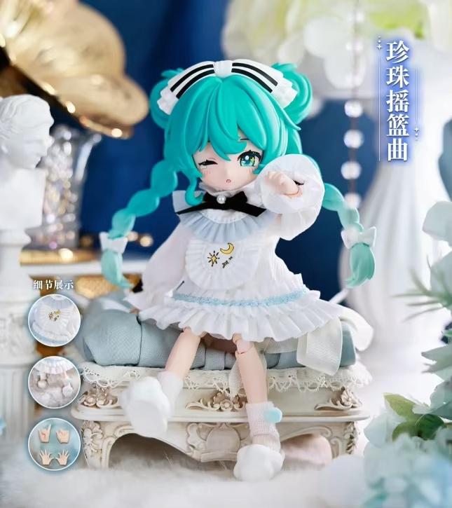 Оригинальная серия Hatsune Miku Vocaloid 14 см Кавайная BJD Декорация Аниме Фигурка Коллекция Подарки Игрушки