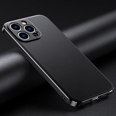 Кожаный чехол для телефона Apple iPhone 15 14 Pro Max 15Pro 14Pro Роскошное покрытие Мягкие края Ударопрочный 360 Полный защитный чехол