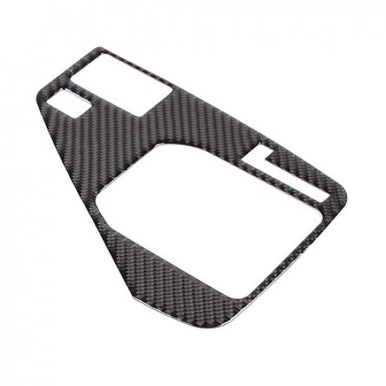 Carbon Fiber Center Console Gear Panel Trim Sticker For Subaru Crosstrek 24+