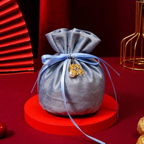 Конфетный мешок с искусственным жемчугом креативный шнурок для хранения рождественских свадебных украшений