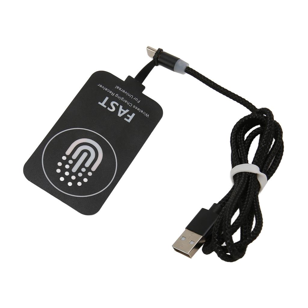 Wireless Charger Receiver 10W Ultra Thin Type C Wireless Charging Patch with Magnetic Charging