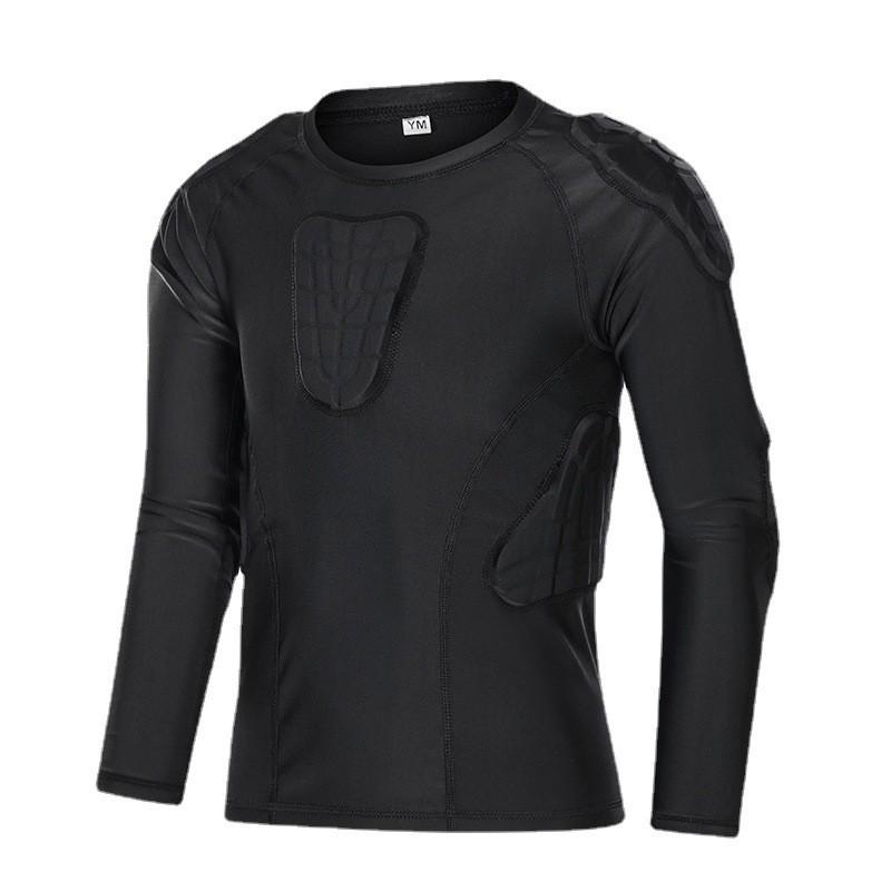 Youth Sports Protective Gear Shoulder Chest Pads Soccer Goalkeeper Basketball Rugby Ice Hockey