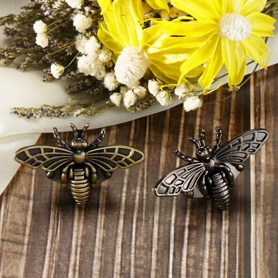 НОВЫЕ Аксессуары для DIY из кожи Пчела Форма Застежка для сумки Фурнитура Ретро Поворотный замок Металлические пряжки