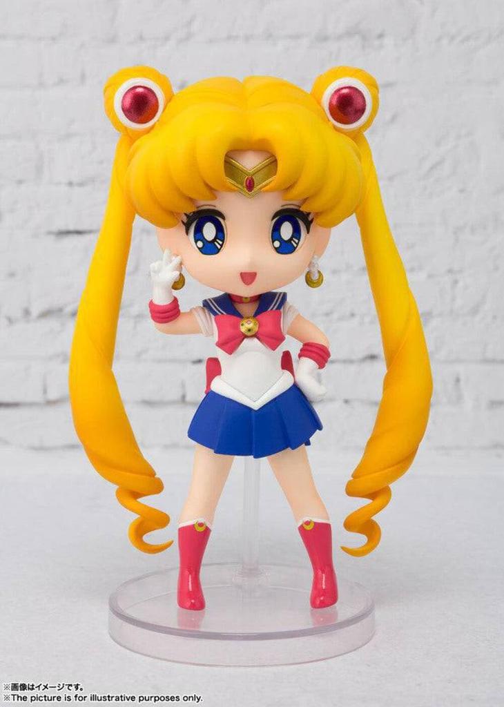 TAMASHII NATIONS Figuarts мини Pretty Guardian Sailor Moon примерно 90 мм окрашенная подвижная фигурка из ПВХ и АБС