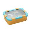 304 Stainless Steel Thermal Lunch Box 3 Compartments Bento Lunch Box  School Use