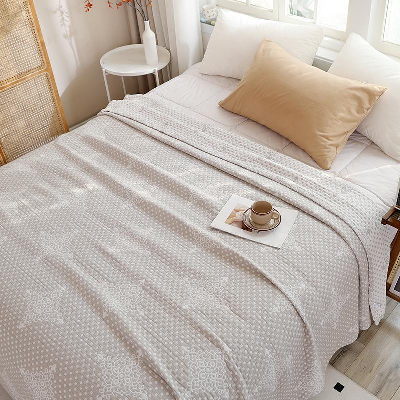 Новое трехслойное марлевое полотенце, утолщенное марлевое одеяло, весенне-летний сон, одеяло с кондиционером, летнее прохладное одеяло.