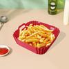 Silicone Air Fryer Liners Reusable Square Airfryer Liners for 4-6 QT Food-Grade Baking Pan Liner Air Fryer Accessories