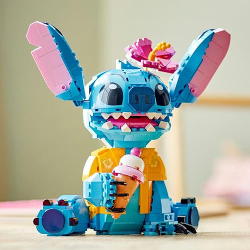 LEGO Disney Stitch Toy Подарок на день рождения Блок Девочки Мальчики Дети 9 лет 10 лет 11 лет Начальная школа Ролевые игры Дом 43249
