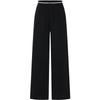 MO&Co. Cooling Triacetate Elastic High Waist Wide Leg Trousers