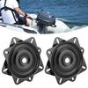 Pair of Seat Swivel Base Mount Plate High Strength 360 Degrees Rotating for Marine Boat7in