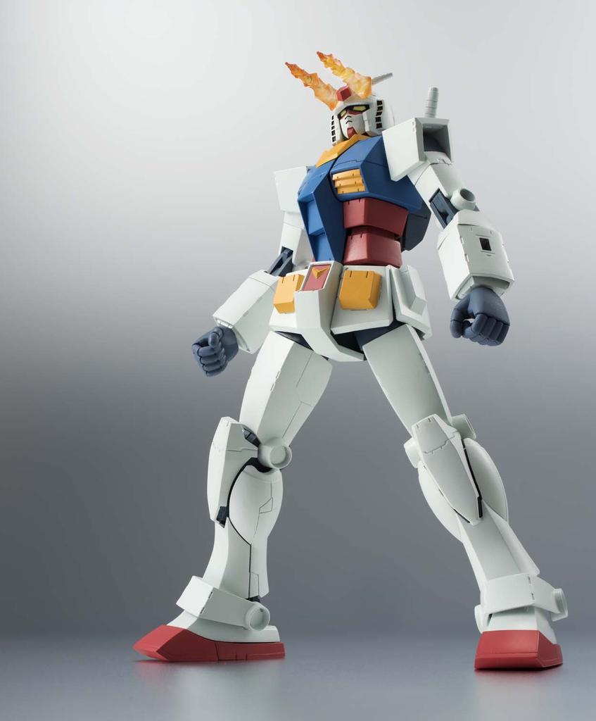 TAMASHII NATIONS ROBOT Spirits Mobile Suit Gundam Gundam 125mm Painted Movable Figure [SIDE MS] RX-78-2 Ver. A.N.I.M.E. Approx. ABS&PVC