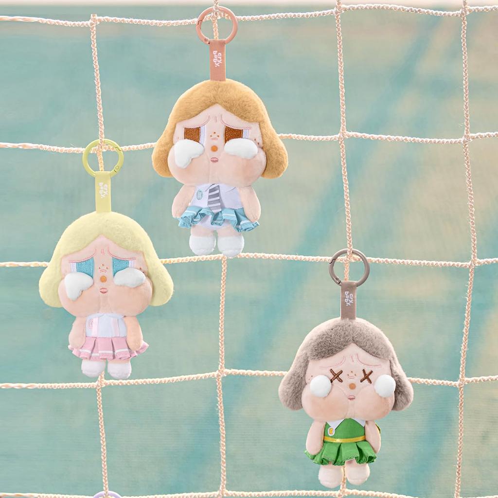 POP MART CRYBABY Sunset Concert Series Plush Pendant Pop Mart Gachapon Blind Box Figure Plastic Model Premium Toy Soft Vinyl Original Character