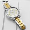 SINOBI Top Brand Luxury Men Quartz Watches Men Fashion Sports Watches Waterproof Stainless Steel Business Male Wristwatch Clock
