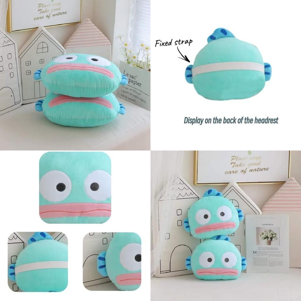 Cartoon Anime Mermaid Hantham Plush Doll, Ugly And Soft, Cushion For Sofa And Bed