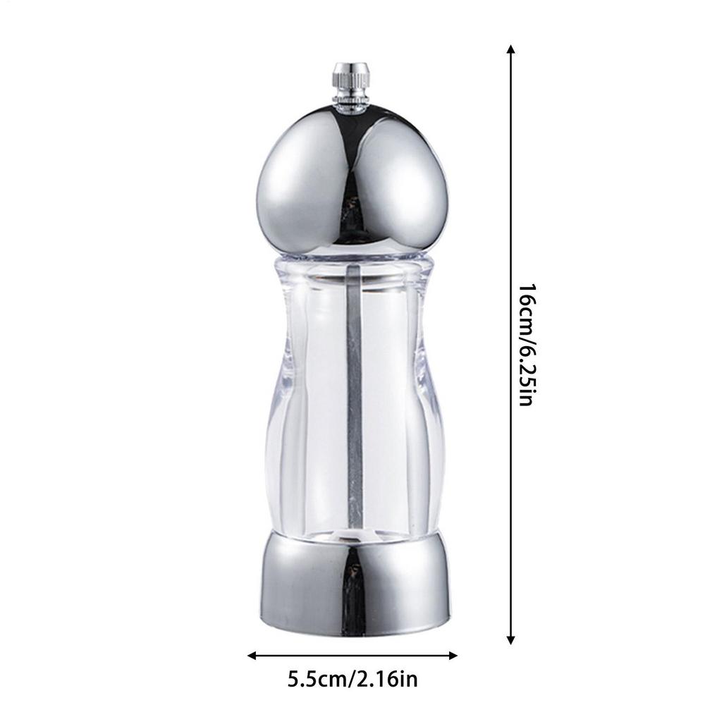 Ручная мельница для соли и перца, регулируемая мельница для приправ, шейкеры, кухонные гаджеты