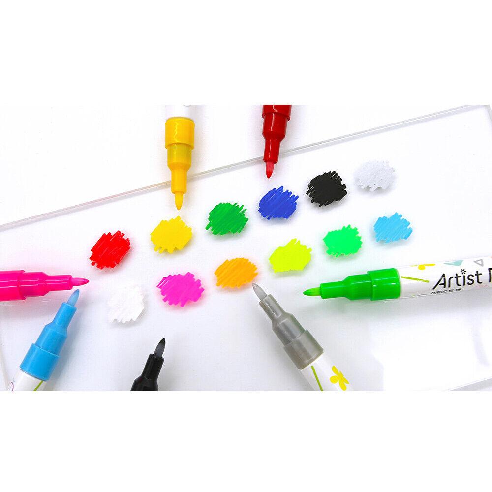 Jello Jello Artist Pen Nail Drawing Pen 12 цветов Самоклеящийся гель для ногтей K-Beauty, Премиальный бренд гелевых ногтей