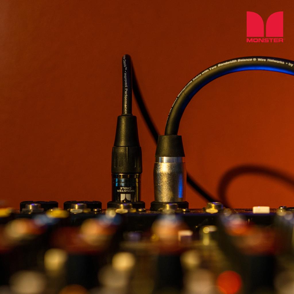 MONSTER XLR Microphone Cable 10ft P600-M-10