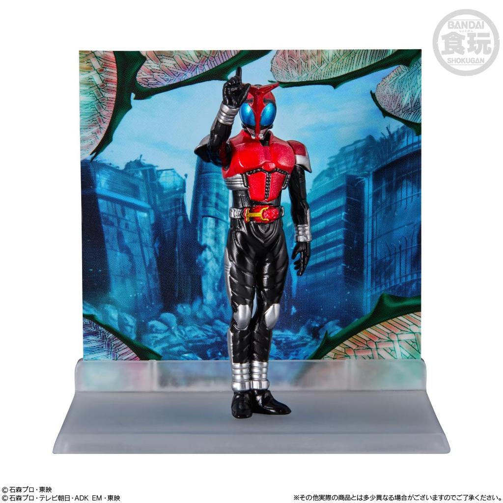 MICRO STATUE COLLECTION Kamen Rider 8 pieces BOX (candy toy)