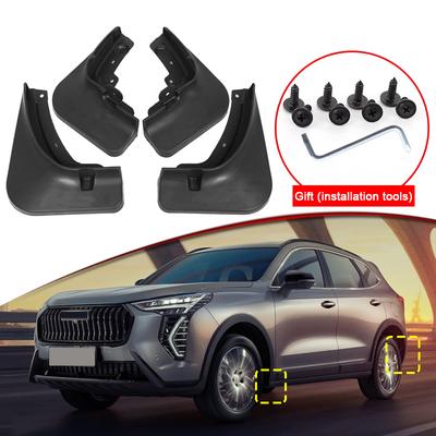 Автомобильный Стайлинг Для HAVAL JOLION 2024 2025 2026 ABS Автомобильные Брызговики Брызговики Брызговики Передние Задние Крыла Авто Аксессуары