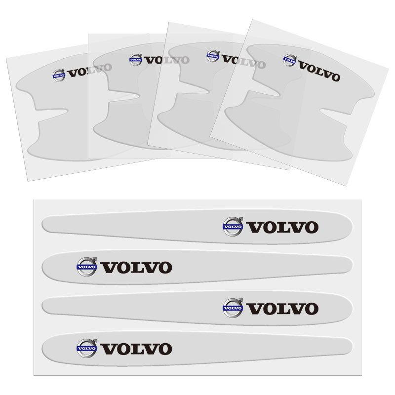 Transparent Car Door Handle Bowl Sticker Anti-collision Strip for Volvo XC40 V40 XC90 V90 V60 XC60 S80 S60 S90 C40 V70