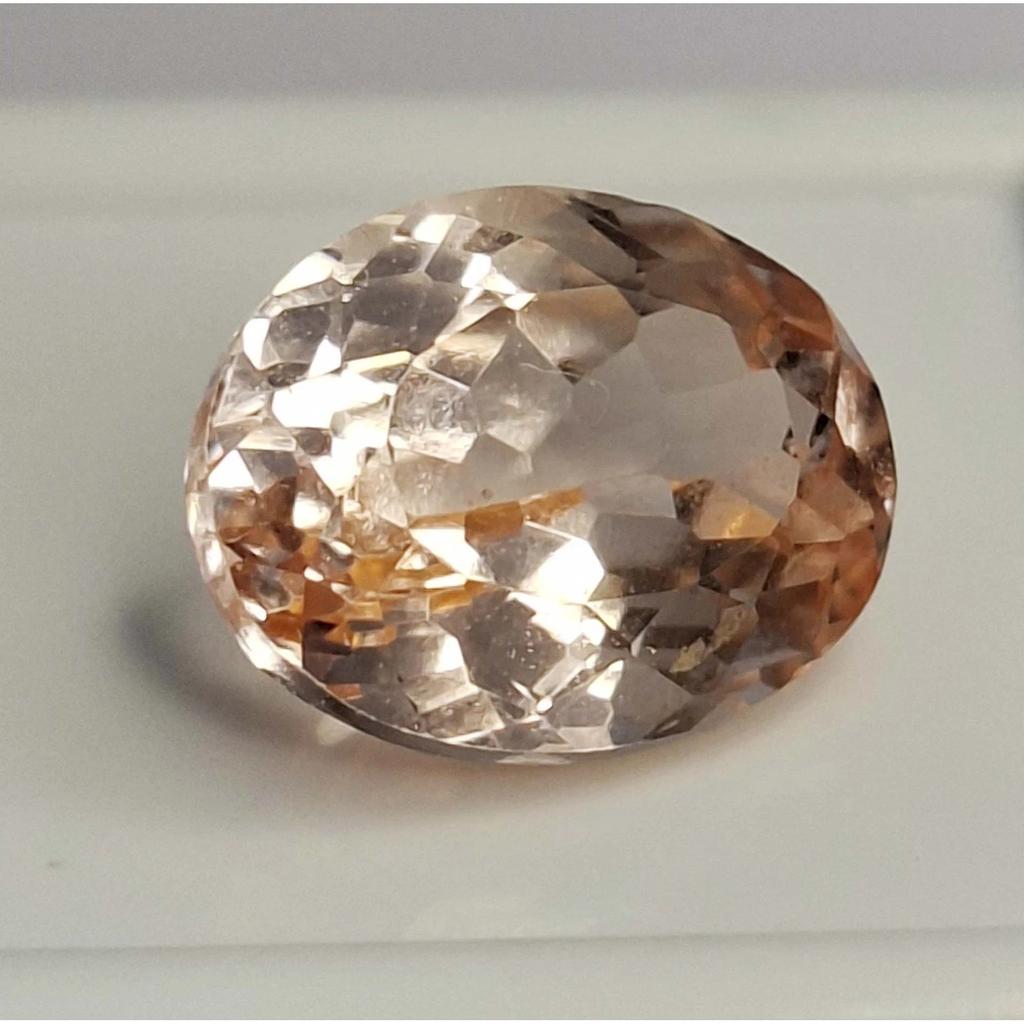 Fabulous Padparadscha Sapphire Natural Oval Cut 8-10 Ct Certified Gemstone