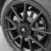 4Pcs Car Wheel Center Covers Decoration Sticker ABS Auto Hub Caps Emblem Replacement 180mm For Tesla 3 X S Y Original Hubcaps