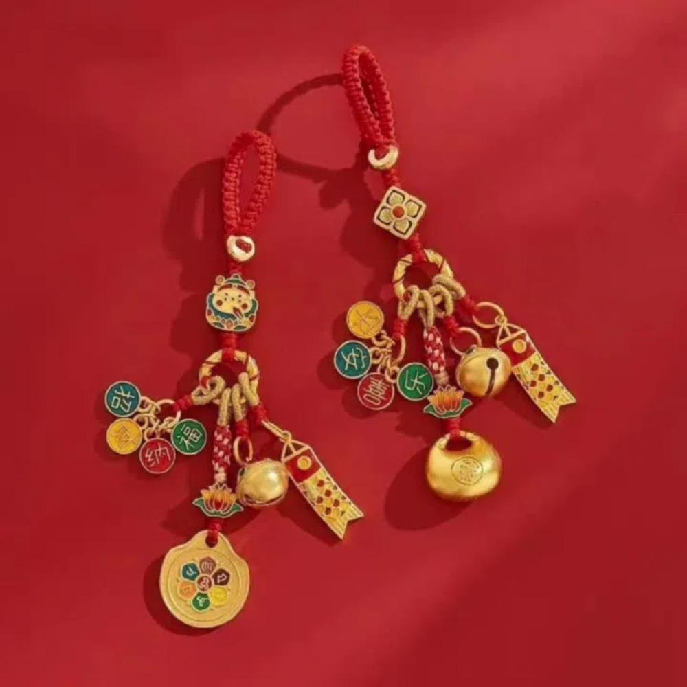 Jewelry Pendant Key Chains Rope Hangings Car Keyring Fashion Chinese Style Keychain  Gift