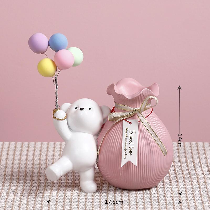 Медведи вазы Цветочные украшения Бытовые ornaments Декор для дома гостиной Аксессуары Интерьер Офис Настольный декор Подарок