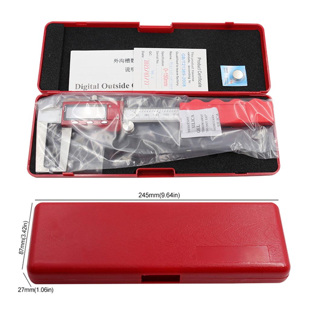 Прочный электронный штангенциркуль для металлических тормозных дисков, роторные датчики из сплава, подходящие для точного измерения толщины тормозных колодок