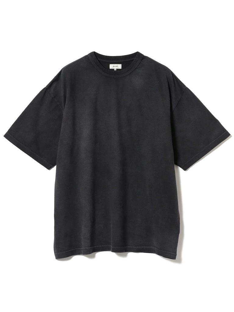 Футболка Vintage Like Fade ЧЕРНАЯ M 11041285146 [BEAMS] Футболка из натуральной кожи мужская