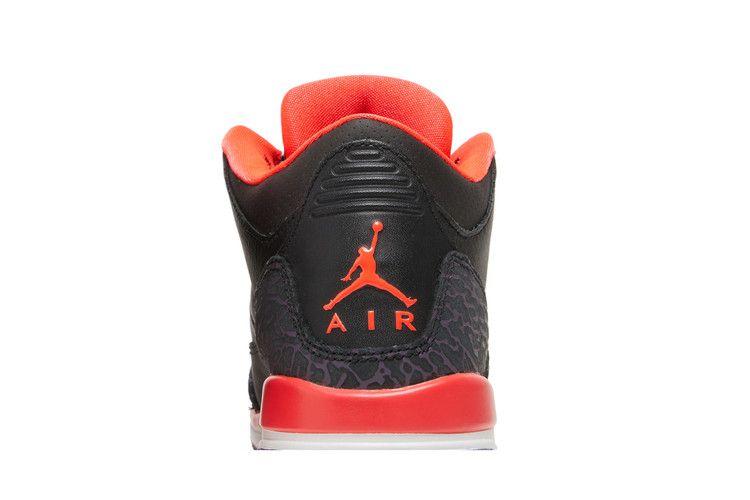 Kids' Sneakers Jordan 3 Retro Crimson (GS) Black/Bright Rmsn-Cnyn Purple-Pure