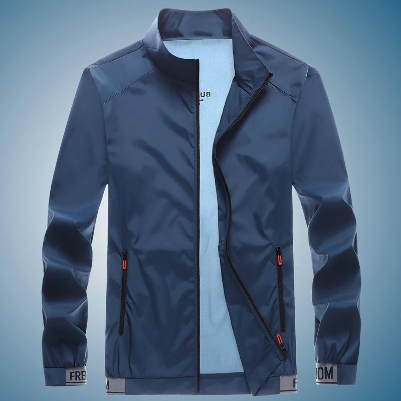 Sunscreen Clothing Men's Jacket Summer Thin Breathable Ice Silk Fishing Sports Sunscreen Clothing Top Coat Jacket