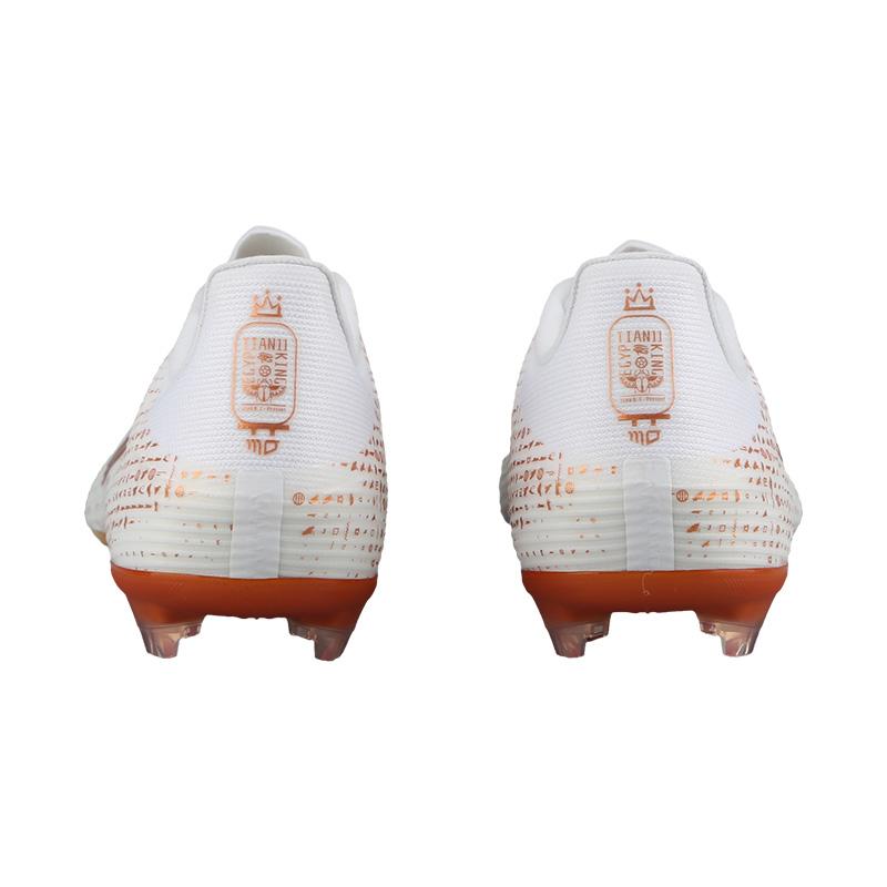 Мо Салах x adidas F50 League FG MG Египетский Король Унисекс Кроссовки White Cloud-White Thermal-Gold-Metallic KJ4625