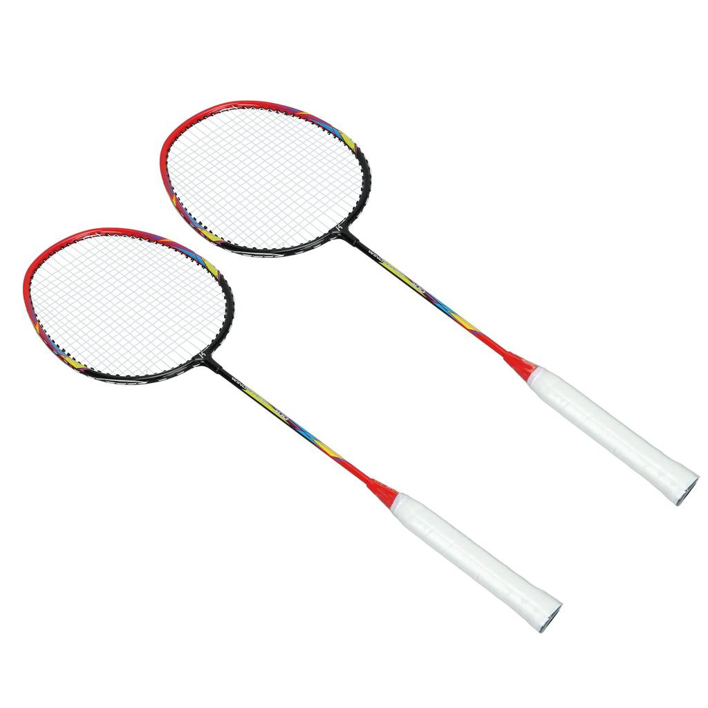 Badminton Racket Set Split Aluminum Alloy Badminton Racquets with Storage Bag for 2 Players Outdoor