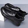 New Leather Shoes for Men's Shoes with Soft and Thick Sole Versatile Men's Casual Leather Shoes for Men's One-foot-resistant Shoes