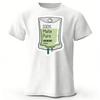 South American Humorous Pure Cotton Tshirt for Office Workers Menwomen Loose Oversized Breathable Short Sports Sleeved Shirt
