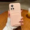 Realme Gtneo3 Mobile Phone Case Soft Silicone Protective Case Creative Bracket Creative Tide Card Bag